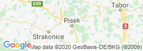 Pisek map